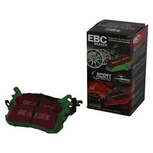 MX5 EBC Remblokken greenstuff achterzijde 1.6l of 1.8l NBFL met sportonderstel vanaf 2002