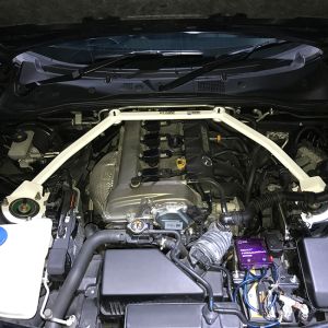 Mazda MX-5 ND 2015-heden Ultra Racing 4-Point Front Upper Strutbar voorste bovenste veerpootbrug chassis brace
