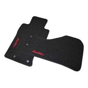 MX5 Matten zwart met rood Roadster logo