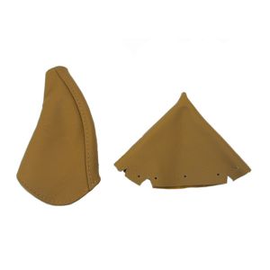 MX5 Pook- en Handremhoes leer (tan)