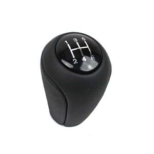 MX5 Versnellingspook leer zwart (5-bak)