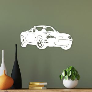 MX5 Wanddecoratie NB (48*21cm) Wit