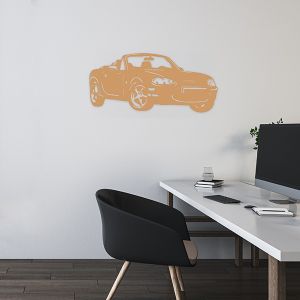 MX5 Wanddecoratie NB (70*31cm) Hout