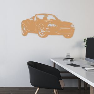 MX5 Wanddecoratie NB (89*40cm) Hout