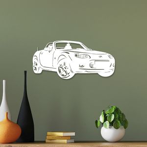 MX5 Wanddecoratie NC (48*21cm) Wit
