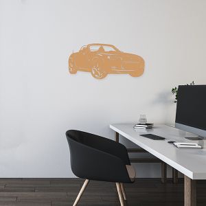 MX5 Wanddecoratie NC (70*31cm) Hout