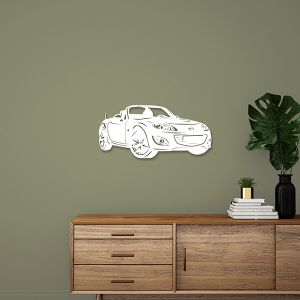MX5 Wanddecoratie NCFL (70*31cm) Wit