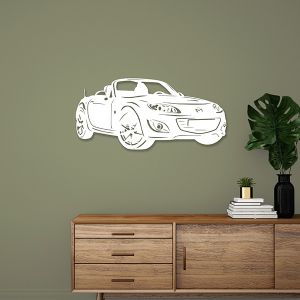 MX5 Wanddecoratie NCFL (89*40cm) Wit