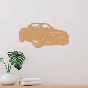 MX5 Wanddecoratie NCFLFL (48*21cm) Hout