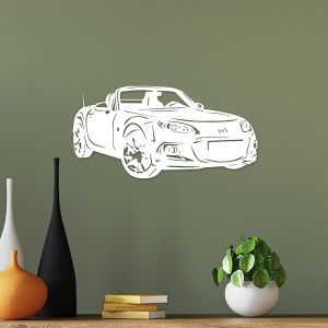 MX5 Wanddecoratie NCFLFL (48*21cm) Wit