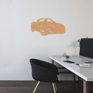 MX5 Wanddecoratie NCFLFL (70*31cm) Hout