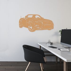 MX5 Wanddecoratie NCFLFL (89*40cm) Hout