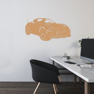 MX5 Wanddecoratie ND (89*40cm) Hout