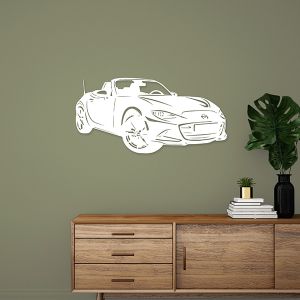 MX5 Wanddecoratie ND (89*40cm) Wit