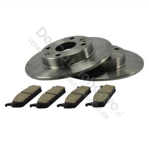 MX5 Set achter remmen 1.6l 90 pk ABS - 1.8l NA 131 pk - 1.6l NB 110 pk - 1.8l NB 140 pk