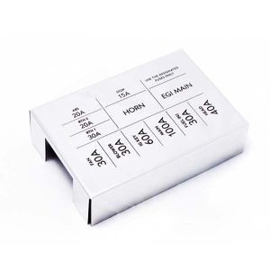 MX5 Deksel zekeringkast RVS - Jass Performance