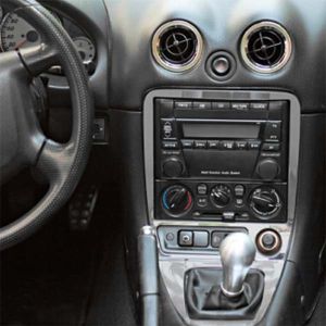 MX5 RVS Middenconsole (geborsteld) - Jass Performance