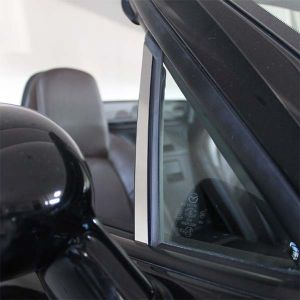 MX5 RVS Lijst buitenzijde (driehoek ruit)