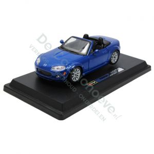 MX5 Schaalmodel MX 5 NC 1:24 blauw