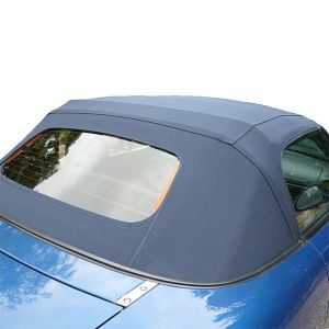 MX5 Softtop - stof met glazen raam (blauw)