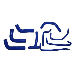 MX5 Set koelslangen silicone 1.8l blauw