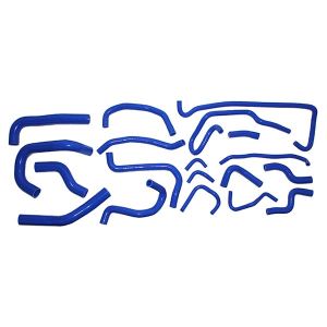 MX5 Set koelslangen silicone 1.8l en 2.0l blauw