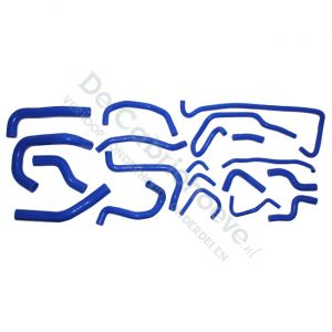 MX5 Set koelslangen silicone 1.8l en 2.0l blauw