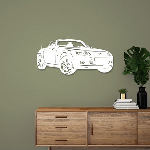 MX5 Wanddecoratie NC (89*40cm) Wit
