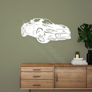 MX5 Wanddecoratie ND (89*40cm) Wit