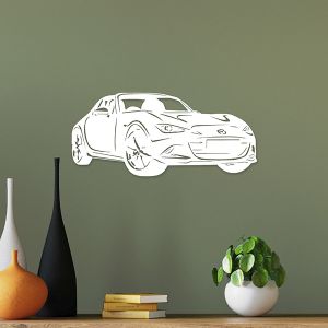 MX5 Wanddecoratie NDRF (48*21cm) Wit