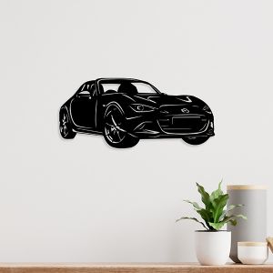 MX5 Wanddecoratie NDRF (48*21cm) Zwart