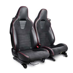 MX5 Recaro stoelen zwart rood (Gebruikt)