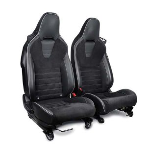 MX5 Recaro stoelen zwart wit (Gebruikt)