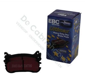 MX5 EBC Remblokken ultimax achterzijde 1.6l NA 116 pk (en 90 pk zonder ABS)