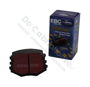 MX5 EBC Remblokken ultimax voorzijde 1.6l - 90 pk ABS / 1.8l NA 131 pk / 1.6l NB 110 pk / 1.8l NB 140 pk